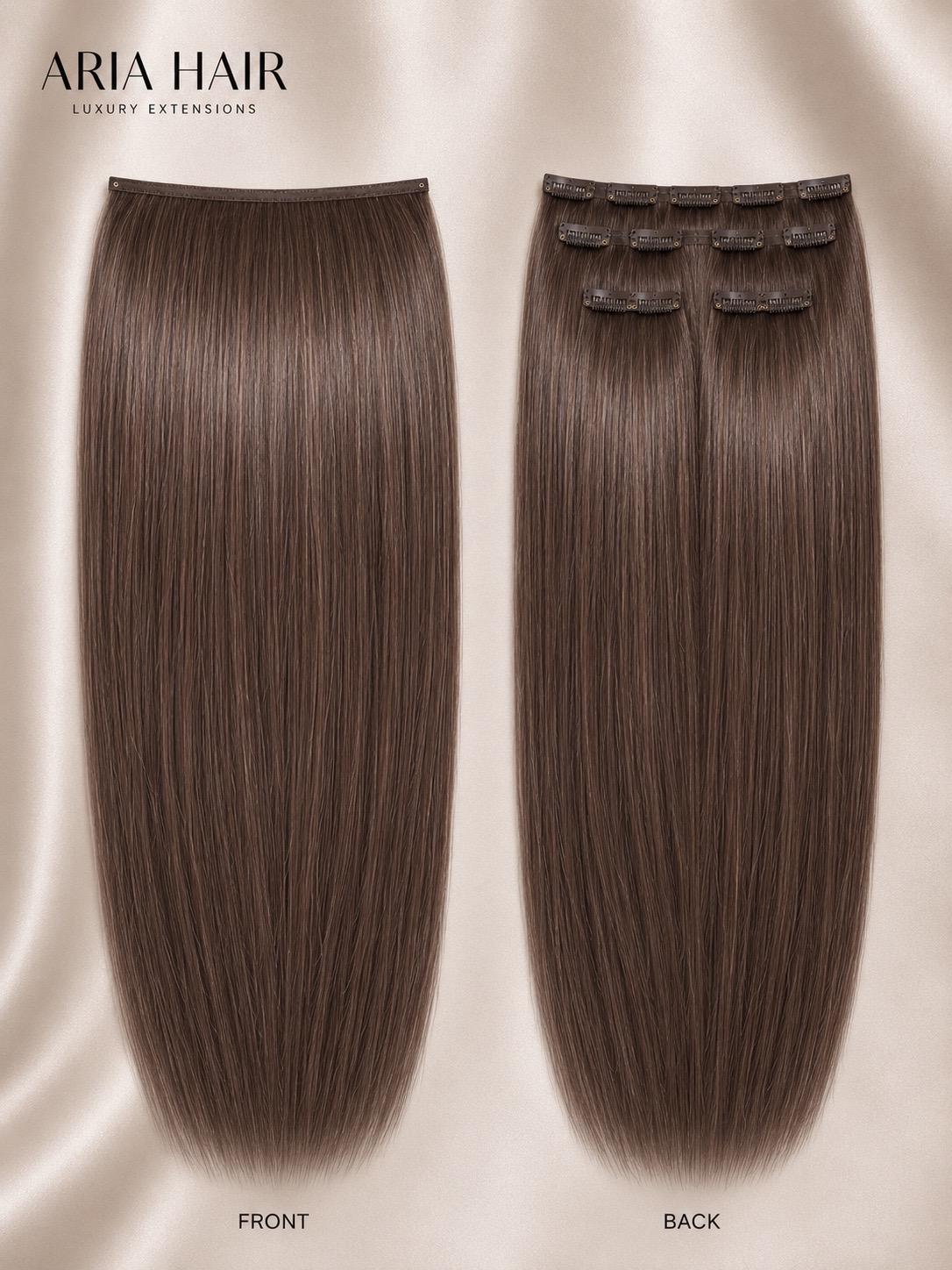 Seamless Clip-in | Elegant Improve 55cm - Prague Bronze