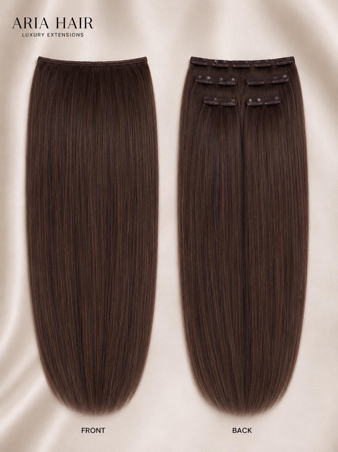 Seamless Clip-in | Elegant Improve 55cm - Madrid Cocoa