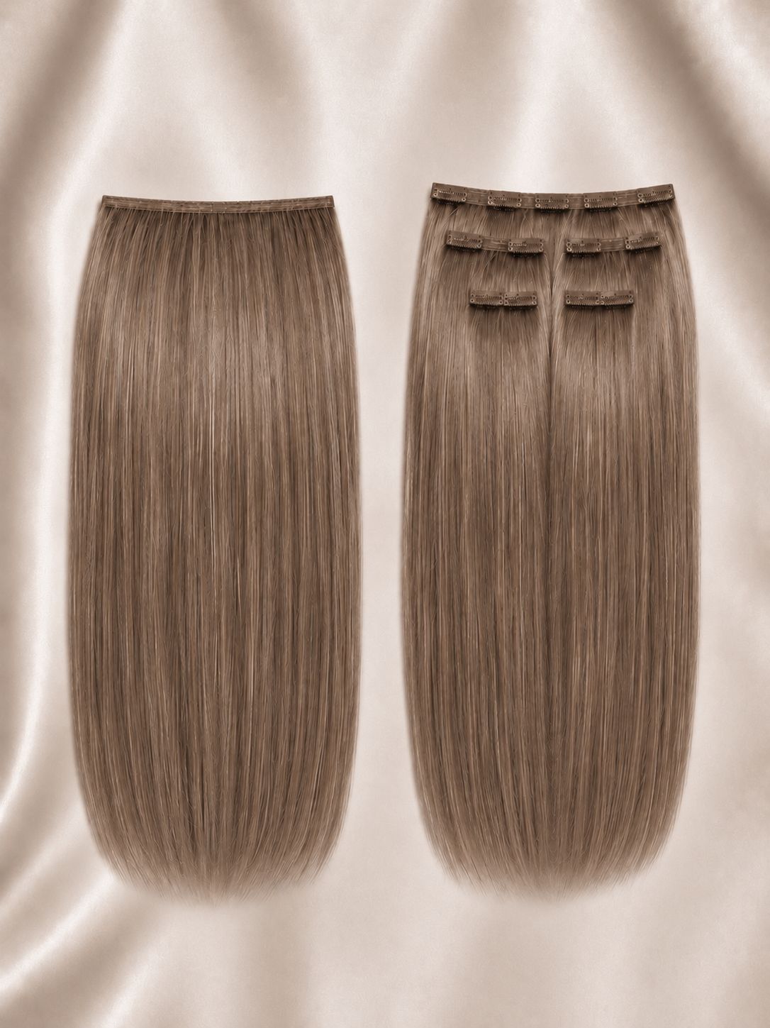 Seamless Clip in 50 cm | Elegant Improve 50cm - Vienna Ash