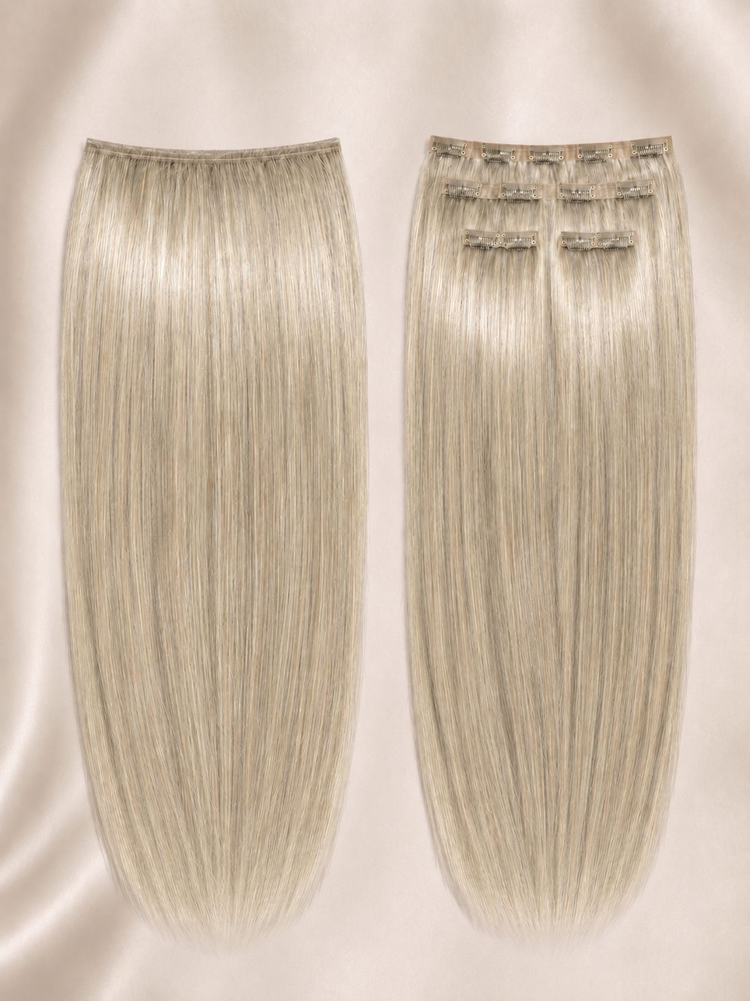 Seamless Clip-in | Ultra Volume 60cm - Stockholm Silber