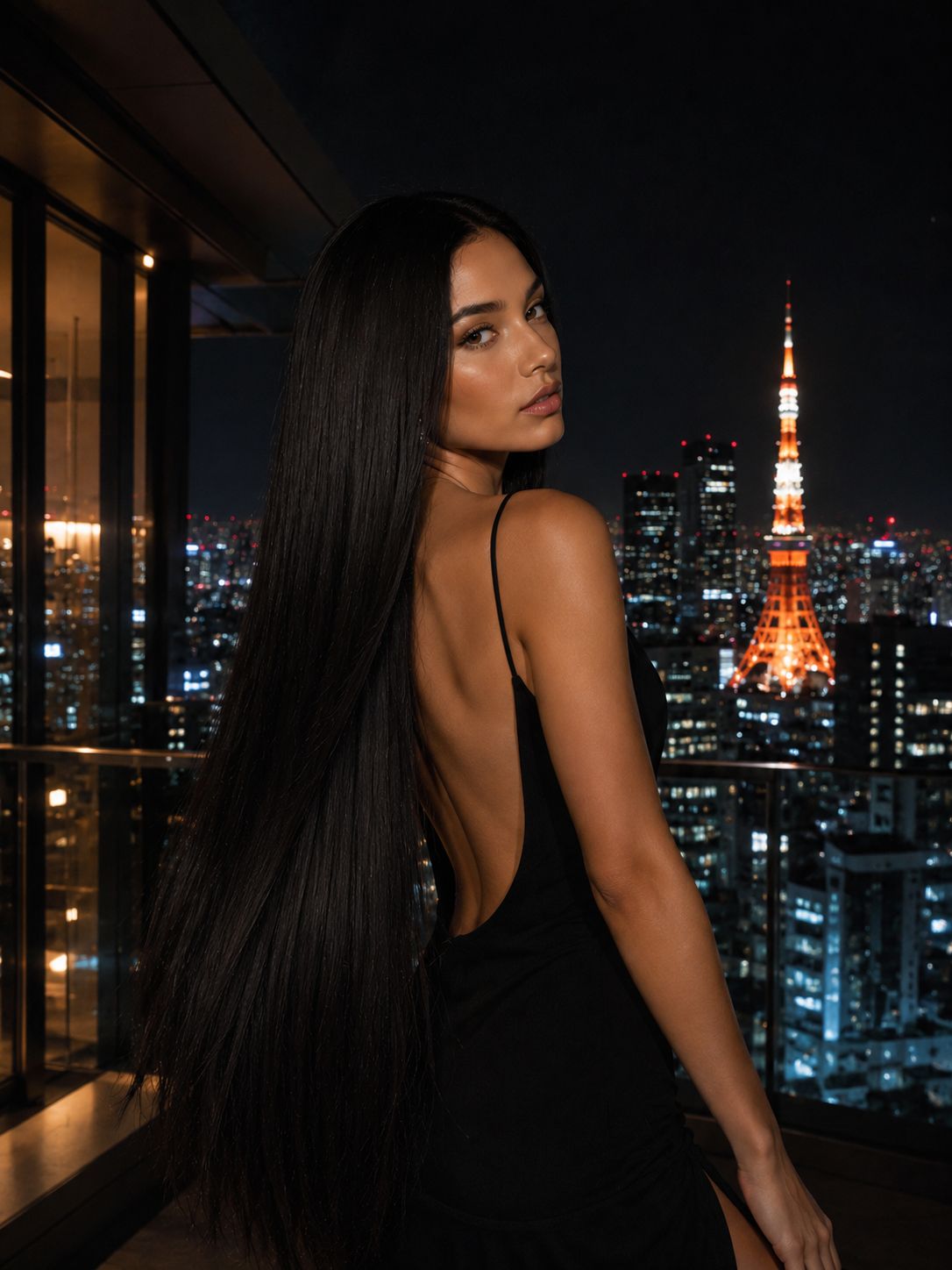 Seamless Clip-in | Royal Length 75cm - Tokyo Night