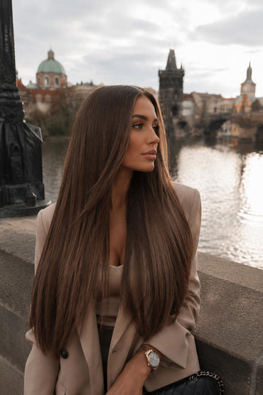 Seamless Clip-in | Elegant Improve 55cm - Prague Bronze
