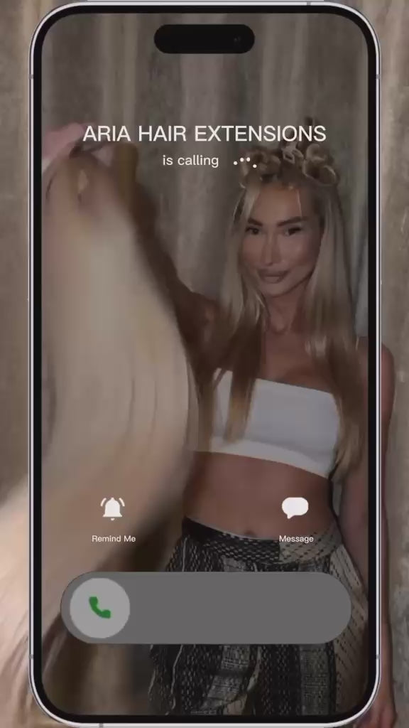 ARIA HAIR Seamless Clip-In – film prezentujący efekt przedłużonych włosów