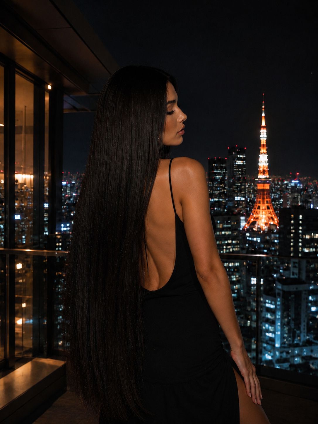 Seamless Clip-in | Royal Length 75cm - Tokyo Night